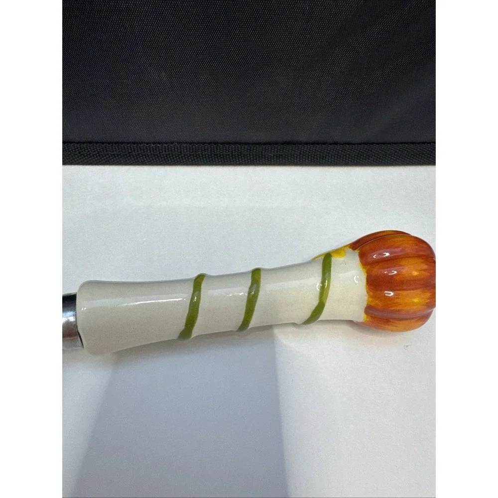 Temptations Tara‎ Tesher Pumpkin Patch Cake Pie Server Serving Utensil